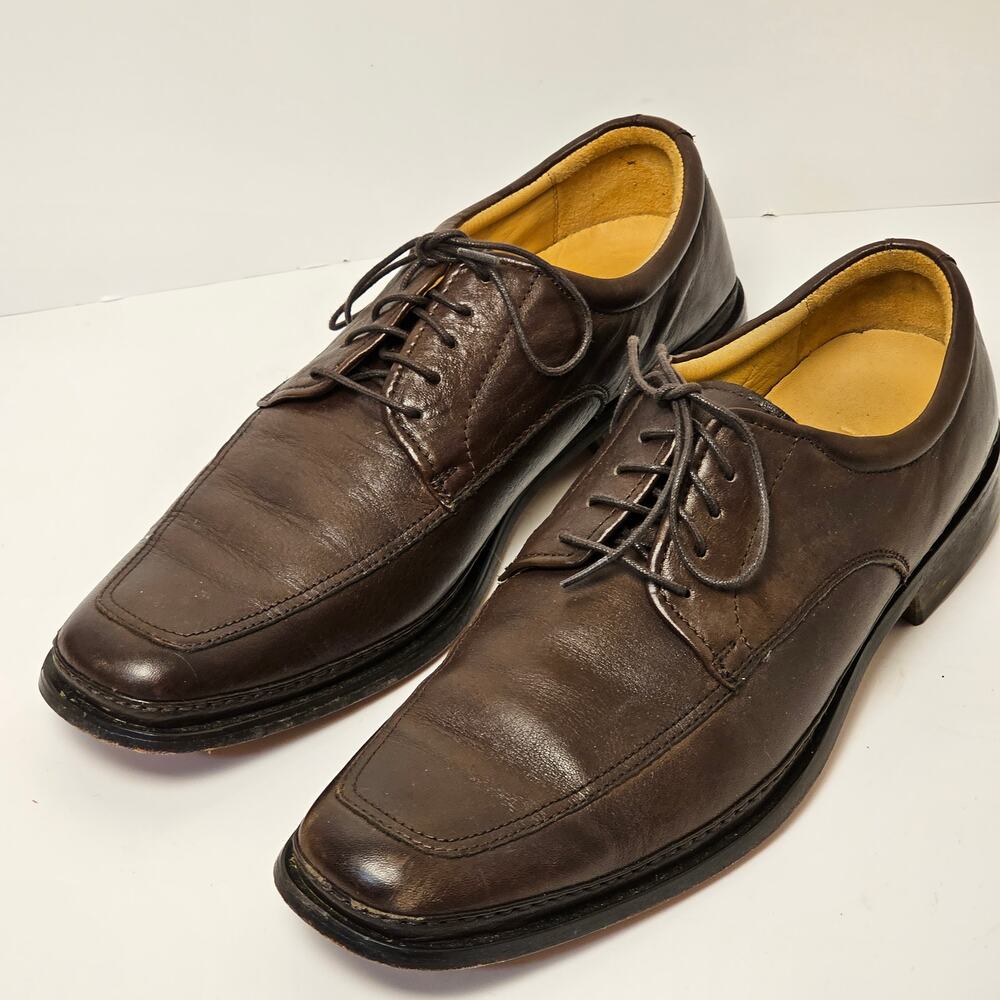 Florsheim Imperial Mens 9D Leather Brown  Dress Shoe